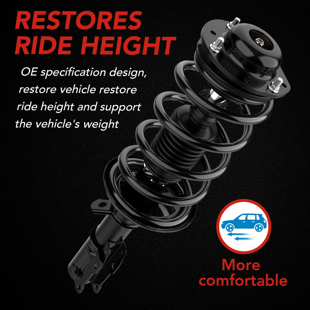 Garvee 2013-2018 Altima Front Strut Spring Assembly - 172901 172902