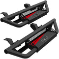 Garvee Running Boards Compatible with 2018-2024 Jeep Wrangler JL 4 Doors, Rocker Bars for Jeep Wrangler JL 2018 2019 2020 2021 2022 2023 2024,6 inch Steel Side Steps Nerf Bars for Jeep JL