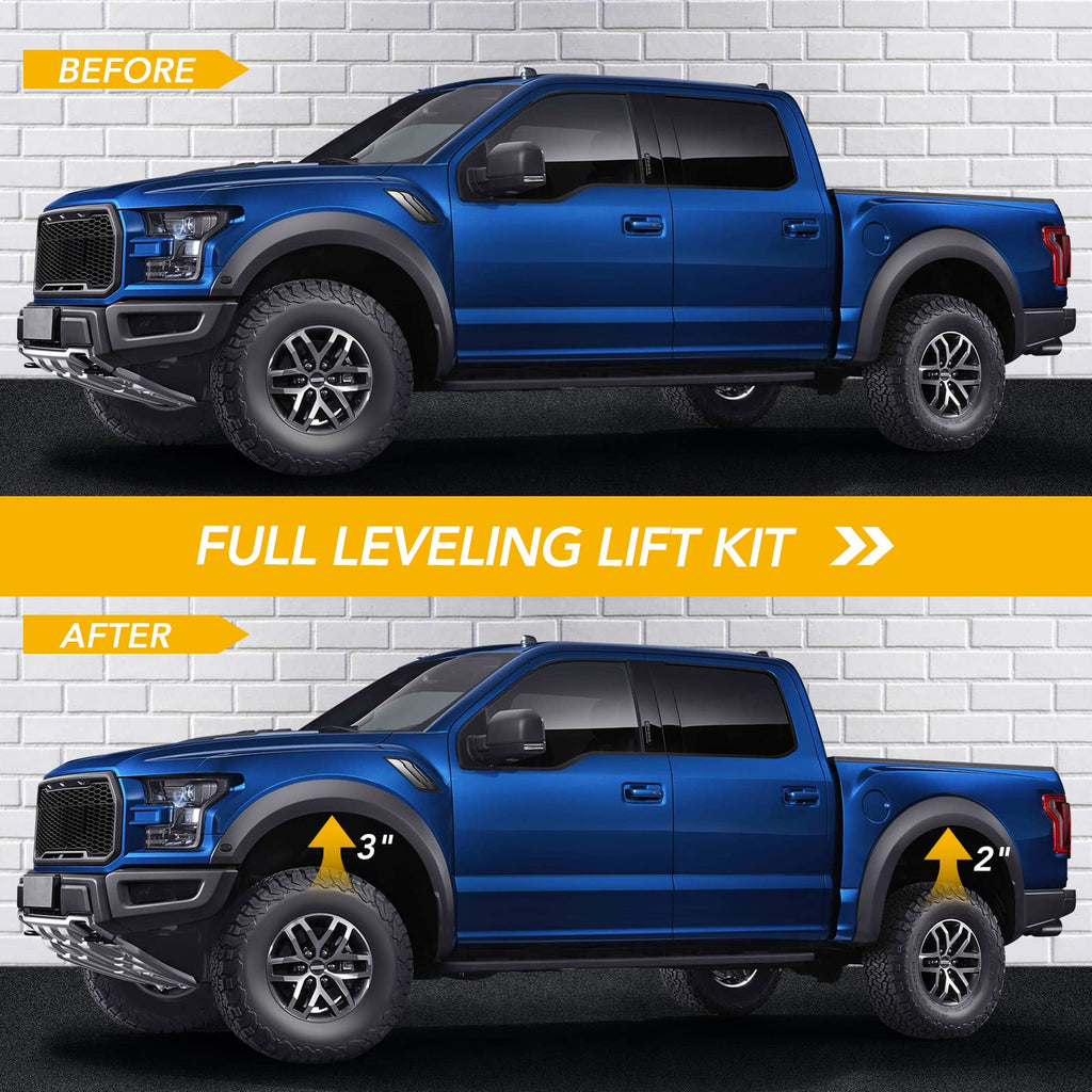 Garvee 3 Inch Front & 2 Inch Rear Leveling Kit Fits 2004-2021 Models