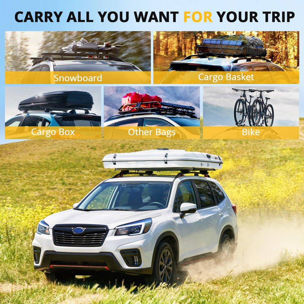 Garvee Roof Rack Cross Bar Fit For 2014-2018 Subaru Forester,Heavy Duty
