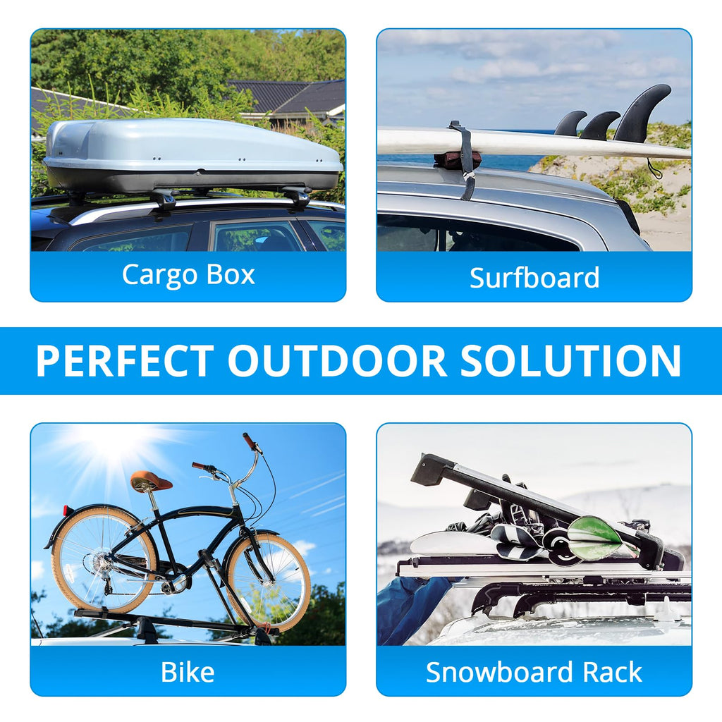 Garvee Roof Rack Cross Bar Fit for 2013-2018 Toyota RAV4, Alloy Steel