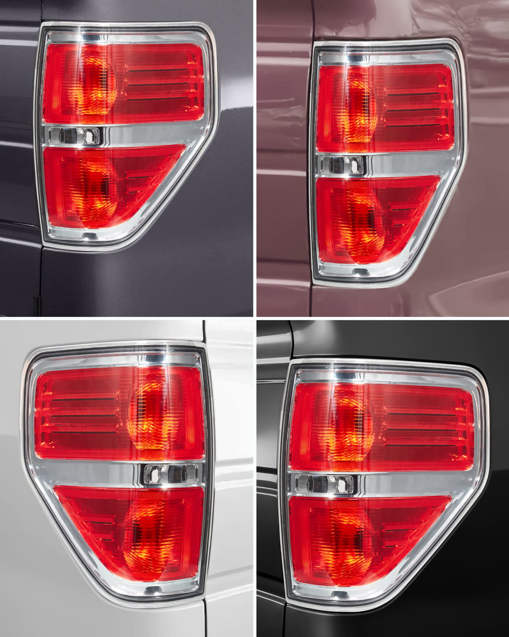 Garvee 09-14 Ford F-150 Tail Lights Assembly - Both Sides