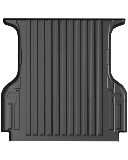 Garvee Truck Bed Mat for 2019 2020 2021 2022 2023 Ford Ranger SuperCrew Cab 5 Feet(61.0 inches) Bed, All Weather TPE Heavy Duty Pickup Bed Liner Cargo Mat