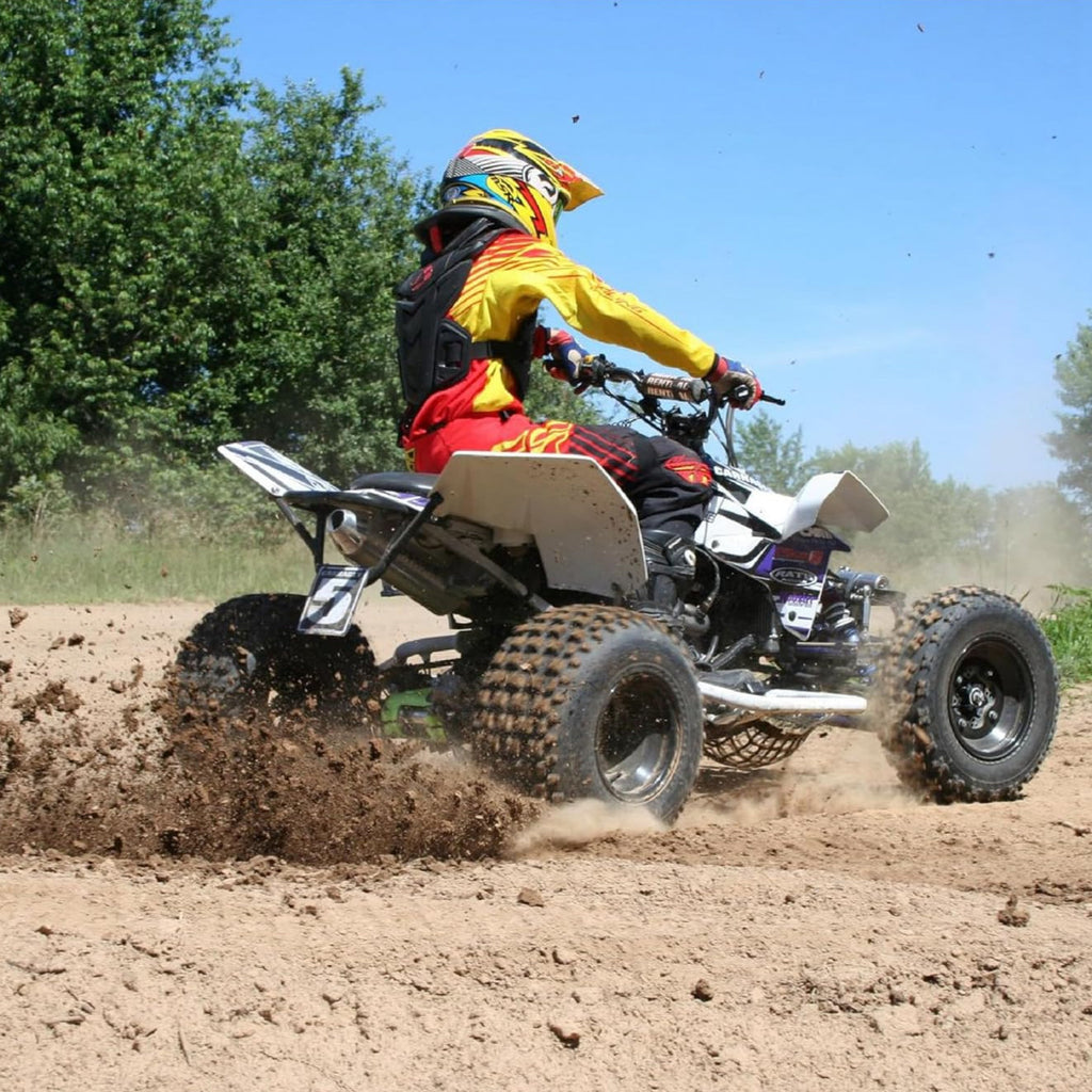 Garvee ATV 22x7-10 4PR QD134 Tires, All Terrain ATV UTV Mud Trail Tires(Set of 2, Tubeless)