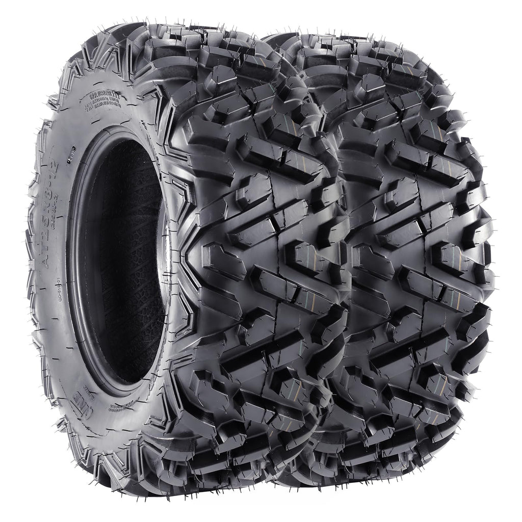 Garvee 26x9-14 ATV UTV Tire 6PR TL, All Terrain 215/70-14 Off-Road Tire for 14x7.0 Rim, 26" OD 8.9" Sidewall, Max Load 400lbs, Fits LCI/SI 48N, Durable Quad Tire, Black