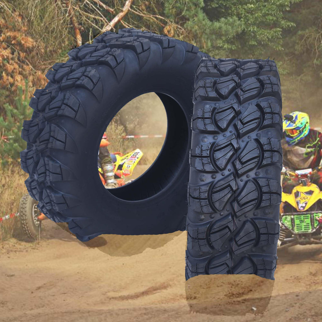 Garvee Set of 2 ATV Trail Tires 6PR Knobby Sport Tires, Tubeless - AT29x9-14-6PR TL VICTORY