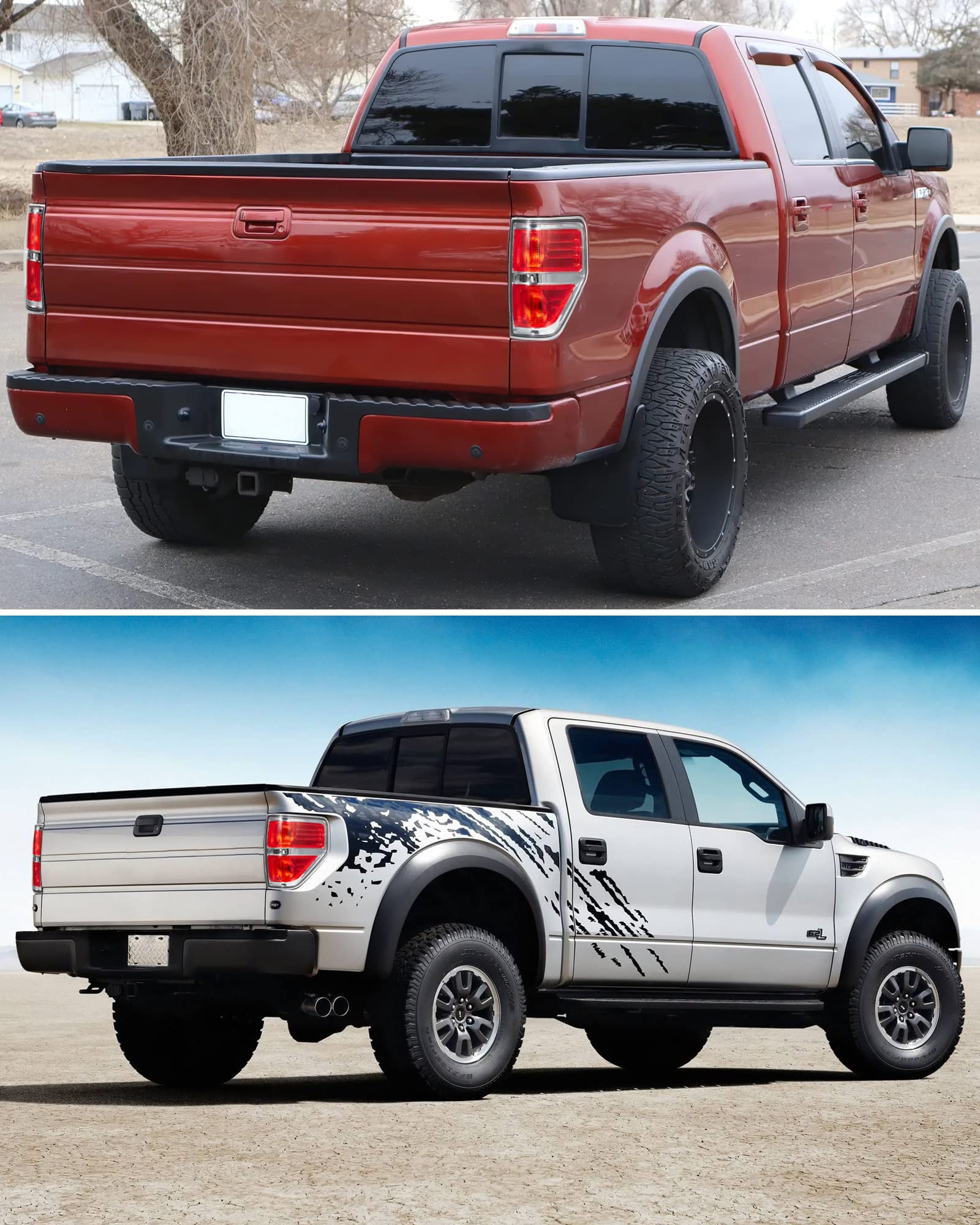 Garvee 09-14 Ford F-150 Tail Lights Assembly - Both Sides