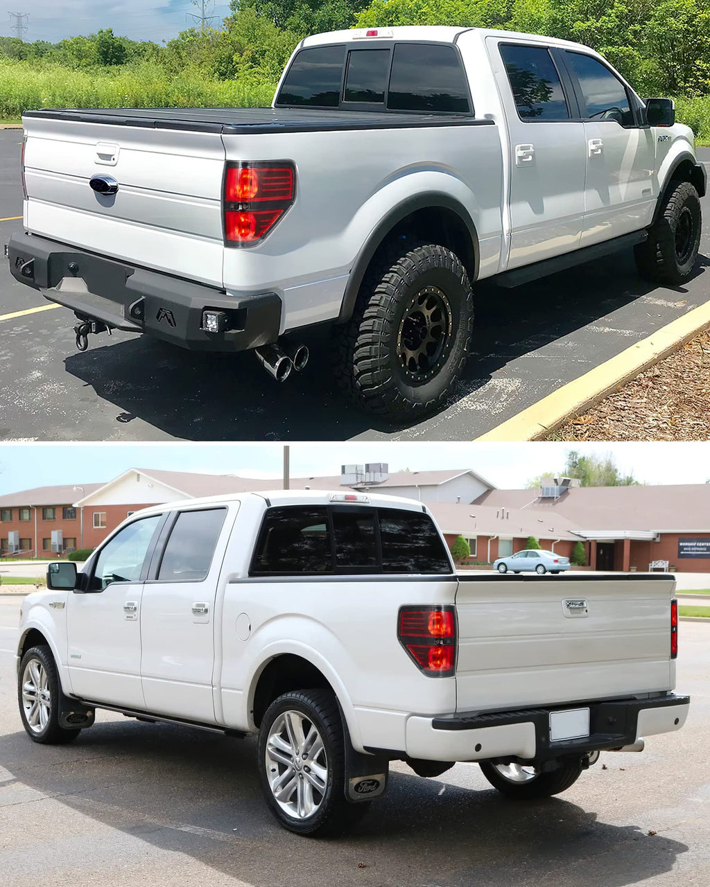 Garvee 09-14 Ford F-150 Tail Lights, Driver & Passenger Side Assembly
