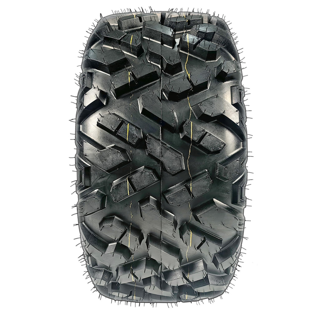 Garvee 25x8-12 ATV/UTV Tire 6PR All-Terrain Tires 1PCS Tubeless, ATV Tire, Heavy Duty for Trail/Mud/Rock, Black