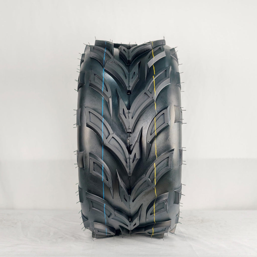 Garvee Set Of 2 All Terrain ATV Tires 22X10-10 4PR Tubeless For Off-Road Adventures, Durable Black