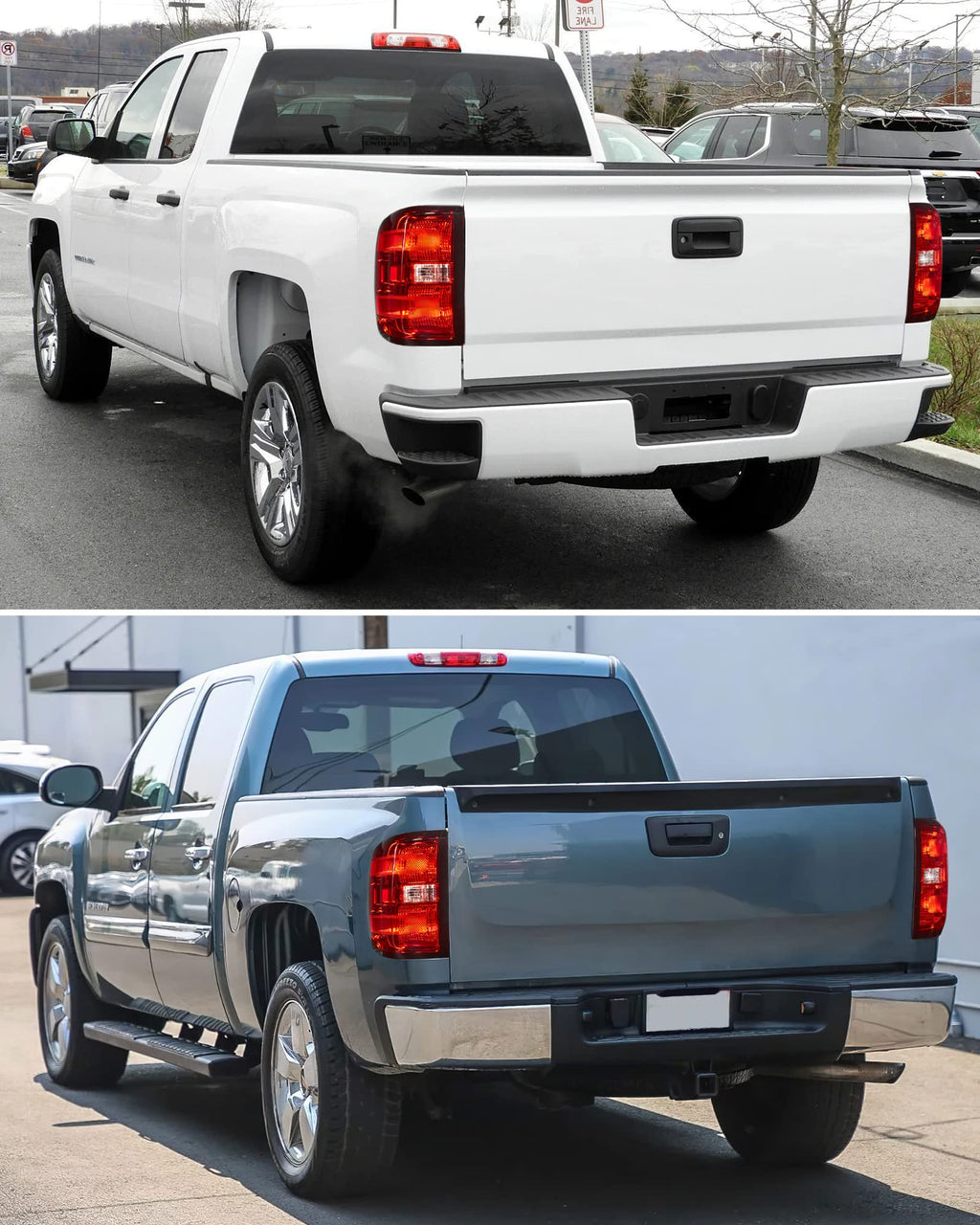 Garvee 14, 15-18 Silverado 1500/2500HD/3500HD Tail Light Assembly