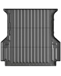 Garvee Truck Bed Mat for 2024 Ford Ranger 5 FT Bed, All Weather TPE Heavy Duty Pickup Ranger Bed Tray Liner Cargo Mats