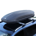 Garvee Rooftop Cargo Box Carrier, 14 Cu Ft Hardshell with Dual-Side Opening, Universal Fit for Cars & SUVs, Black