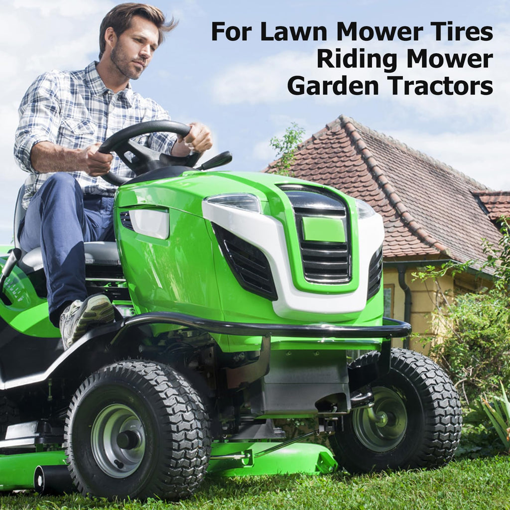 Garvee Lawn Mower Tire 2Pcs, 13x5.00-6 Turf Tire for Lawn Mower Garden Tractor Riding Mower, Tubeless