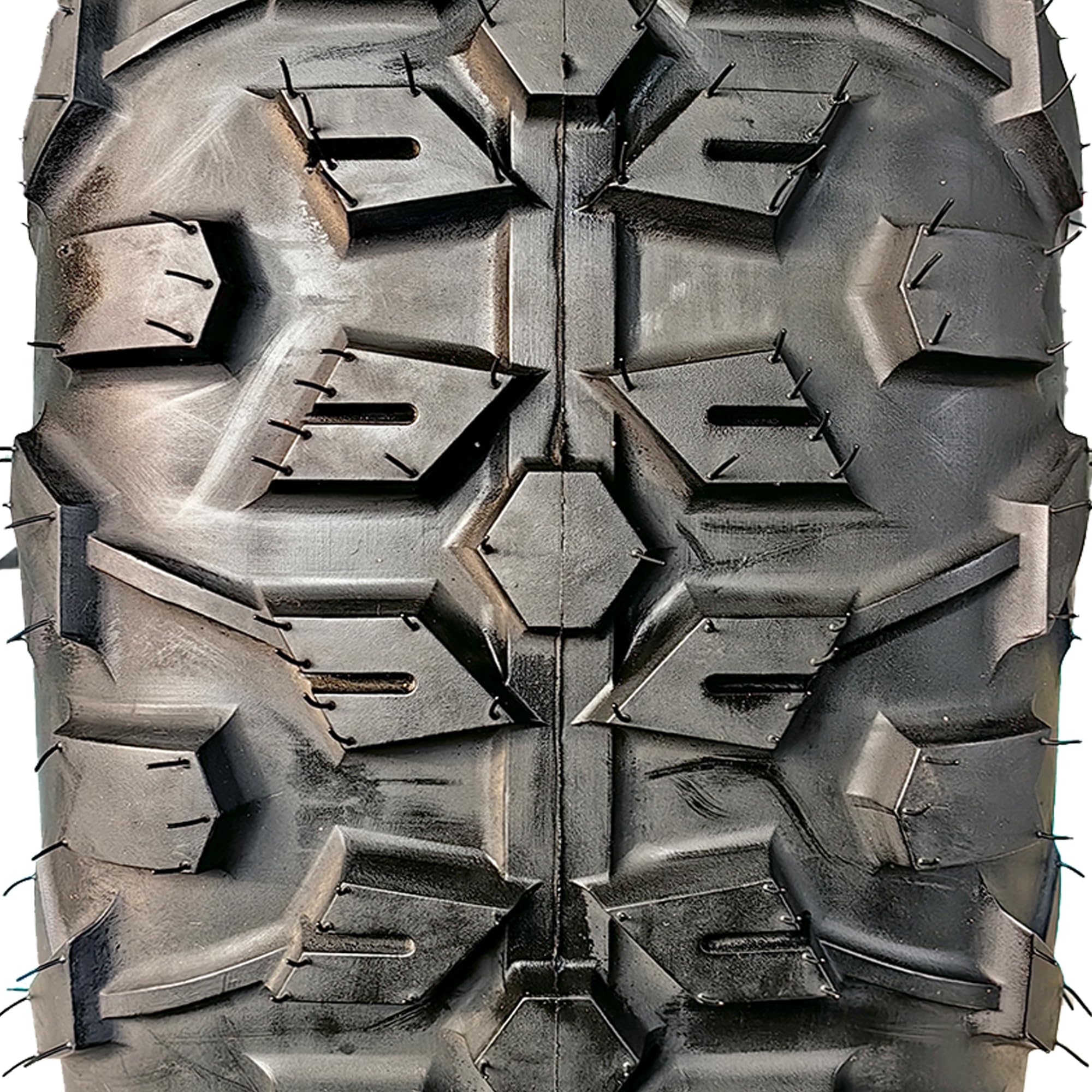Garvee ATV Tire 25x8-12 6PR All-Terrain Tubeless Tires 2Pack for ATV UTV, Durable Black 12 Inch
