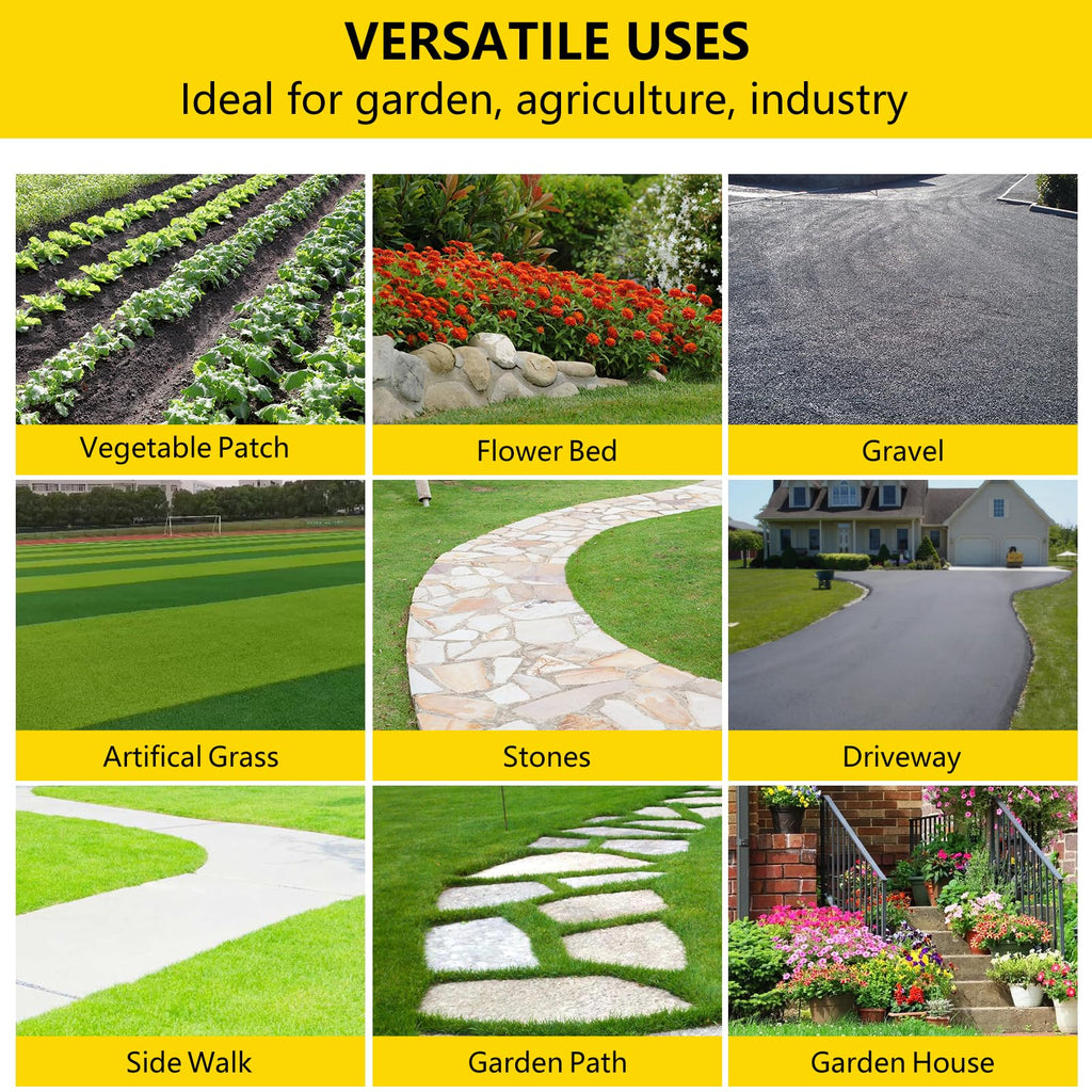 Garvee 4ft x250ft Weed Barrier Landscape Fabric, 1.8oz Ground Cover
