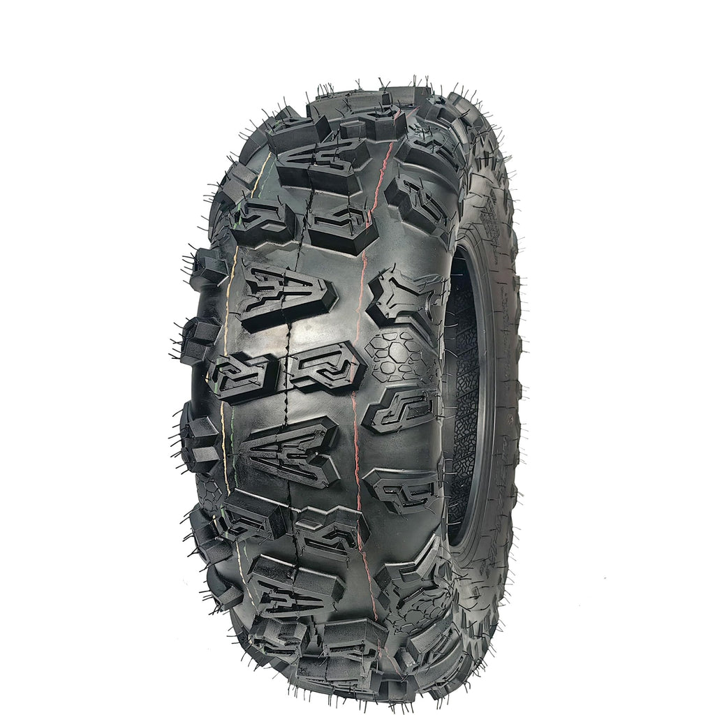 Garvee Pack of 2 25x10x12 ATV Tires Heavy-Duty All Terrain Tires for UTVs Enhanced Grip and Stability Black