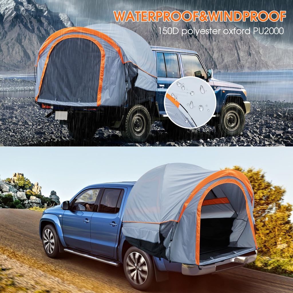 Garvee Trunk Bed Tent for Camping - Waterproof PU2000mm, Spacious Double Layer Design, Includes Rainfly and Storage Bag