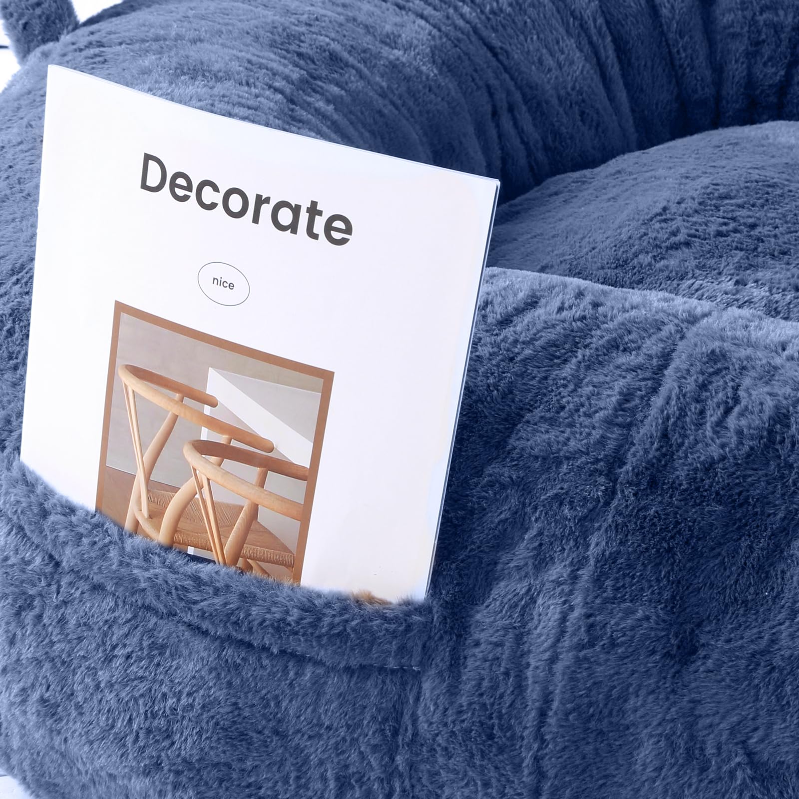 Garvee Giant Dog Bed for Men and Women, 75"x48"x14" - Washable & Plush Dog Bed for People, Suitable for Adults，Human-Sized Bed
