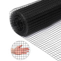 Garvee Hardware Cloth 23 Gauge Vinyl Coated and Galvanized Alloy Steel Wire Mesh Roll, 1:2inch Chicken Wire Fencing Mesh, Wire Fence Roll for Garden Pet/Poultry Enclosures Protection - 23 Gauge 24inchx50ft