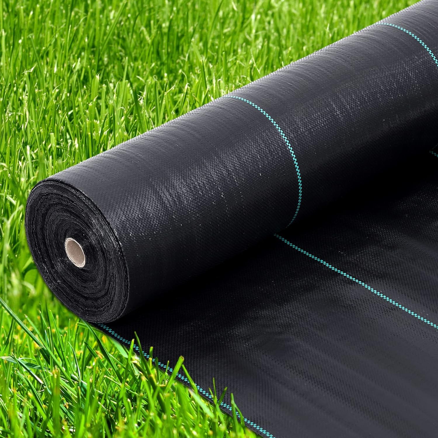 Garvee 3oz Heavy Duty Weed Barrier Fabric - 6.5ft x 300ft Premium Landscape Fabric for Garden, Lawn, and Weed Control