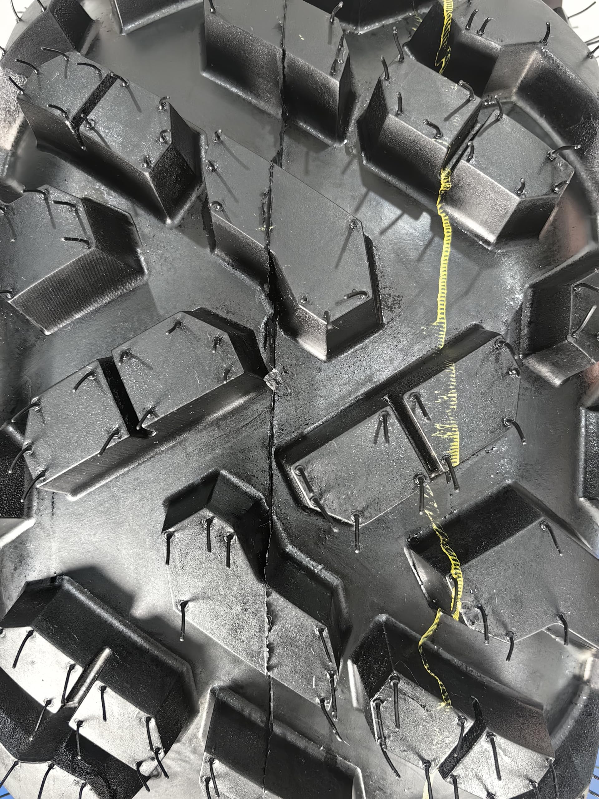 Garvee Pack of 2 25x8-12 ATV Tires 6PR Tubeless for 25x8x12 UTVs Off-Road Mud Trail Black