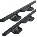 Garvee Running Boards Compatible with Toyota Tacoma Double Cab 2005-2023,Steel Rock Sliders for Toyota Tacoma,Steel Nerf Bars Side Steps Step Bars