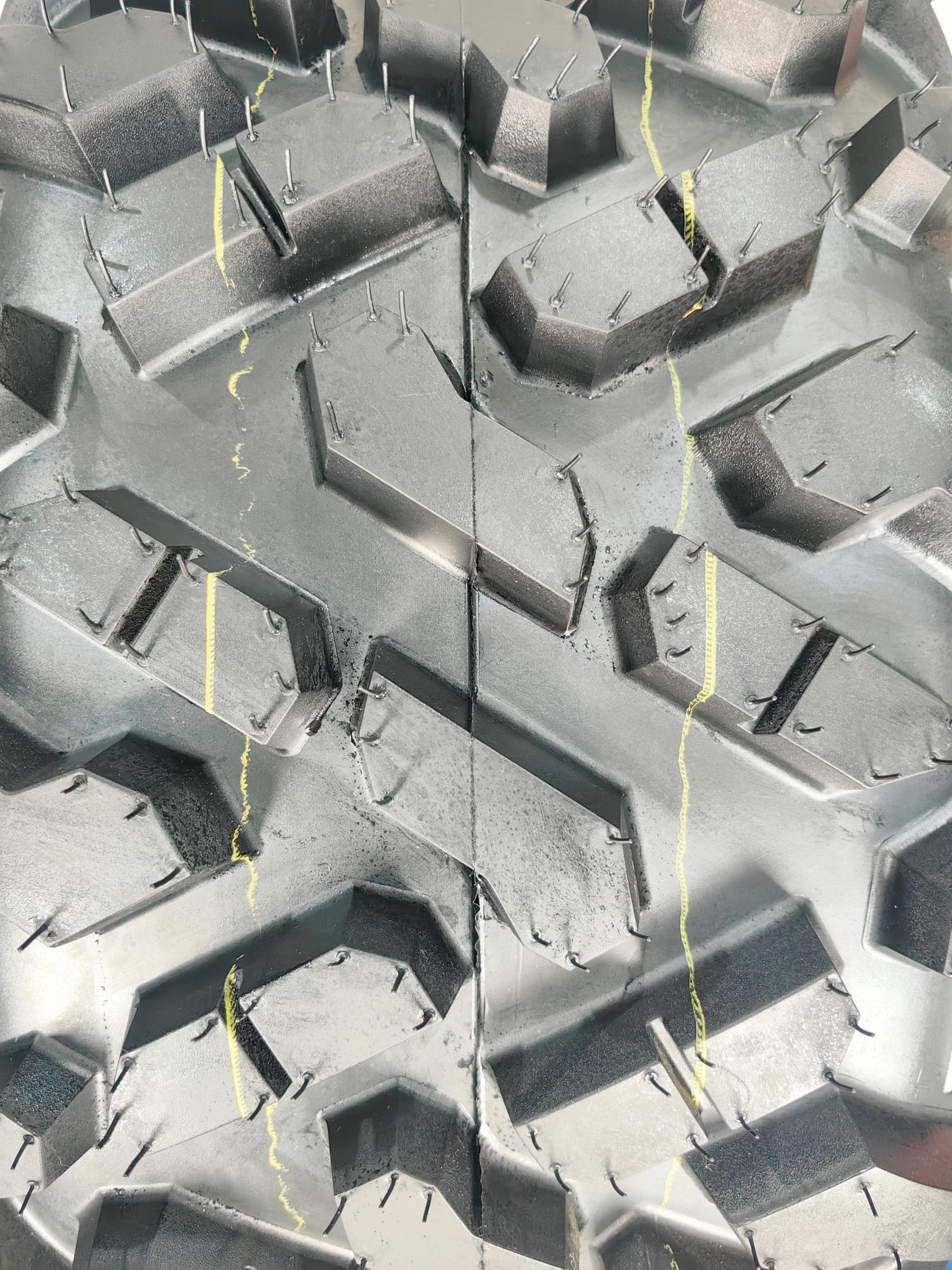 Garvee ATV UTV All-Terrain Tires 25x8-12 Front & 25x10-12 Rear Durable 6 PR Tubeless Off-Road Black