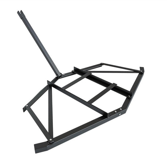 Garvee 72" Wide Driveway Drag - Heavy Duty Gravel Leveler, Tow Behind Drag Harrow, Driveway Tractor Harrow with 2 Adjustable Bars, Heavy Duty Steel, Driveway Grader for ATV, UTV, Garden Lawn Tractors