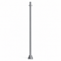 Garvee 10 ft Shade Sail Poles 2 Pack, Heavy Duty Rust-Resistant Outdoor Sun Shade Support Post Kit with D-Clamps for Patio, Backyard, Pool Deck, Garden,Grey