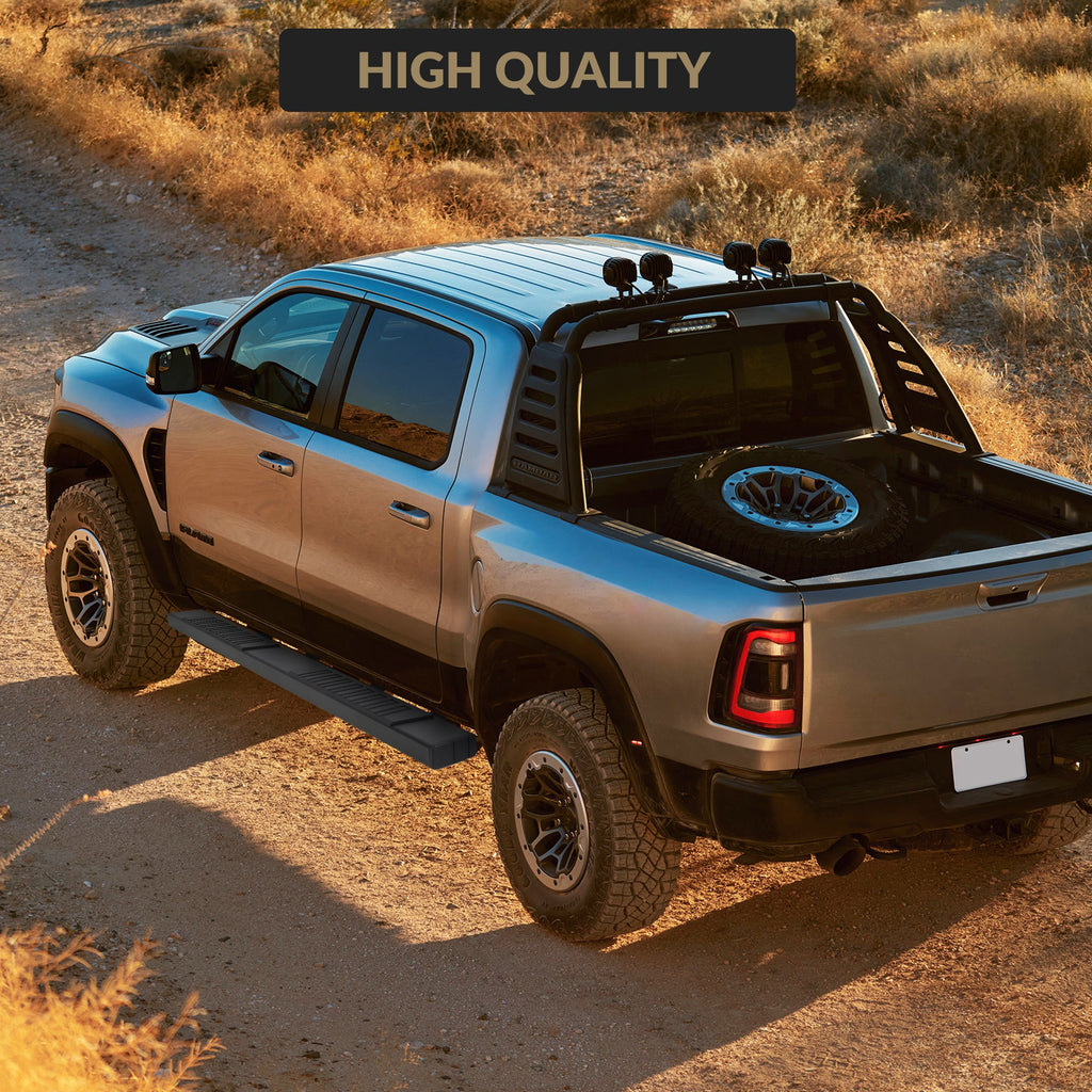Garvee 6" Wide Running Boards Stainless Steel Side Steps Nerf Bars for 2019-2025 Chevrolet Silverado 1500 Crew Cab, Durable, Stylish, Easy Install