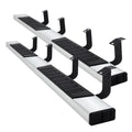 Garvee 6" Wide Running Boards Stainless Steel Side Steps Nerf Bars for 2019-2024 Silverado/Sierra 1500 & 2500/3500 HD Extended/Double Cab