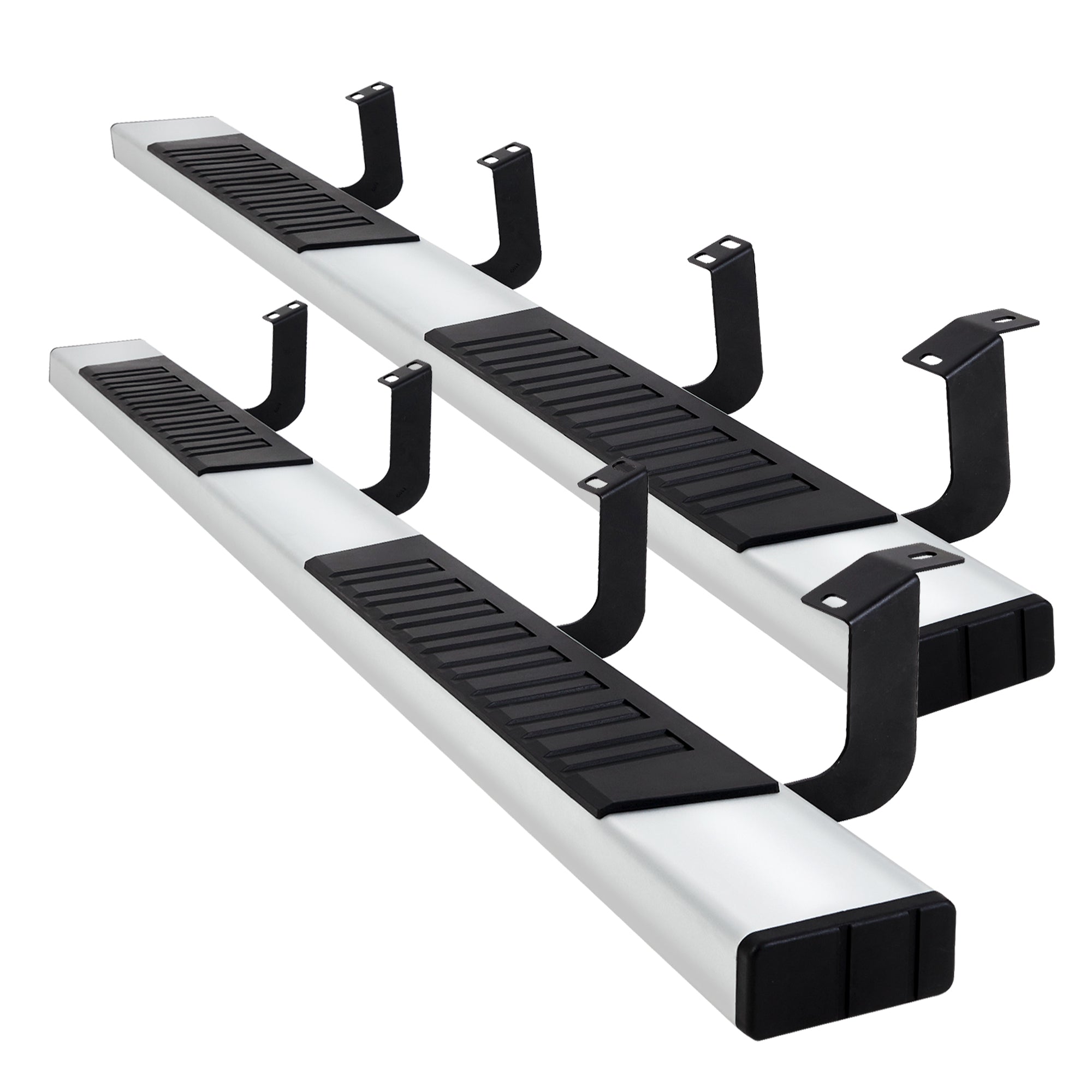 Garvee 6" Wide Running Boards Stainless Steel Side Steps Nerf Bars for 2009-2014 F150 Supercrew Cab, Durable, Sleek, Easy Install