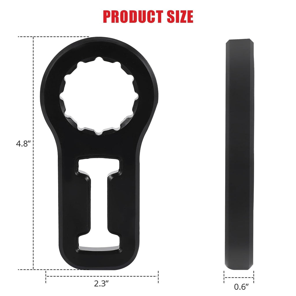 Garvee Hi-Lift Jack Handle Retainer Rubber Cover - Durable, Anti-Rust, Secure Fit, Easy Install - For Stability During Transport