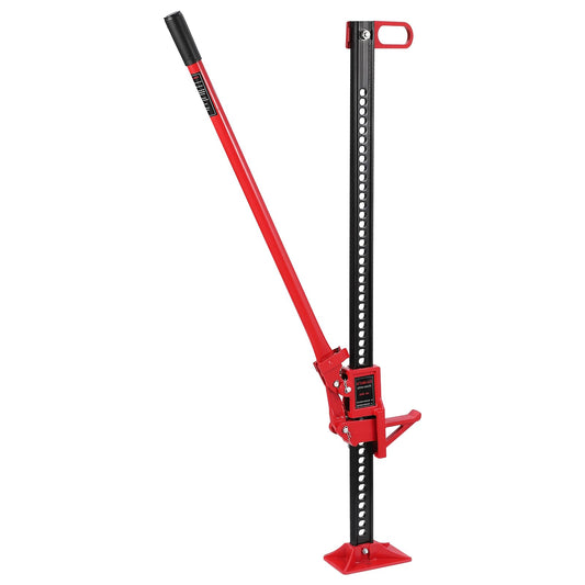 Garvee High Lift Farm Jack 48" Heavy Duty 7000 Lbs Capacity Steel Durable Rust-Resistant Ratcheting Handle Off-Road Rescue