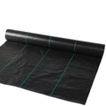 Garvee 3 ft × 600 ft Weed Barrier Landscape Fabric, 3.2 oz Woven Polypropylene Ground Cover with Green Guide Lines for Garden, Flower Beds & Gravel