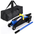 Garvee 2 Ton Hydraulic Floor Jack, Low Profile 4400 Lbs Car Jack, Portable Car Lift Jack, Quick Lift Pump, Heavy Duty Steel Car Hydraulic Trolley Jack , Lift Range 3.35"-13"
