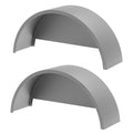 Garvee Single Axle Trailer Fenders for 14"-16" Wheels - Durable Steel, Rust-Resistant Electrophoretic Welding Surface, 32"x9"x15" for Utility and Landscape Trailers