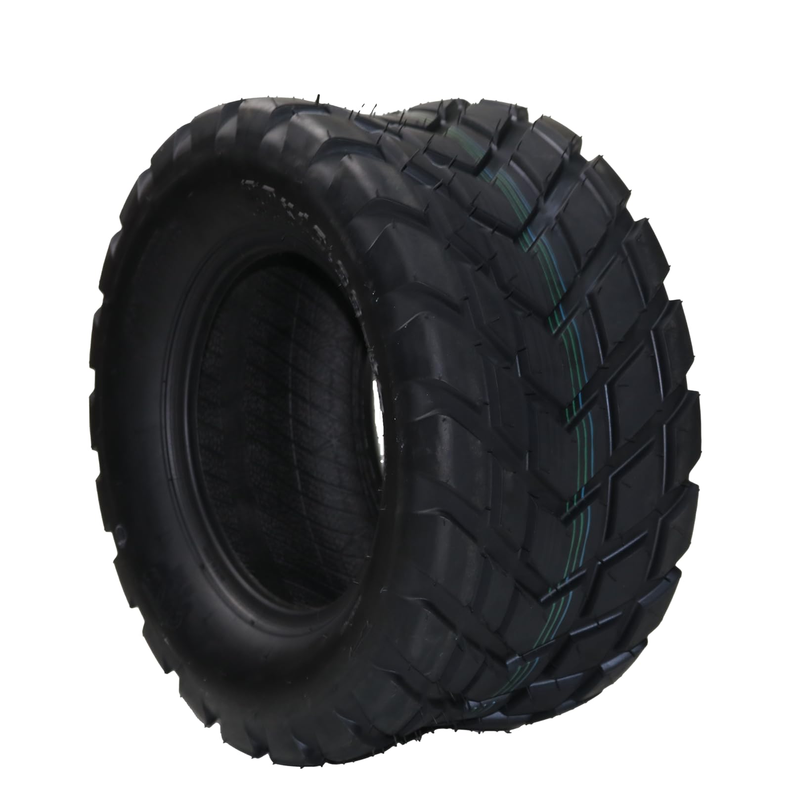 Garvee ATV Tires Set of 2 18X9.50-8 4PR All-Terrain Tubeless Nylon 4-Ply Durable Shoulder Traction Off-Road Trail Sand Mud