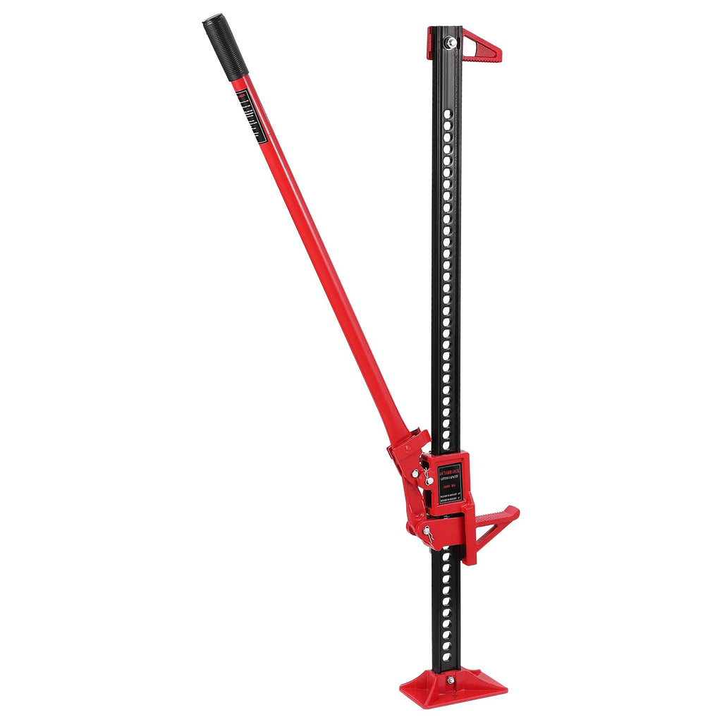 Garvee 48'' High Lift Farm Jack 3.5 Ton Ratcheting Heavy-Duty Cast Steel Rust-Resistant Versatile Utility Off-Road Rescue