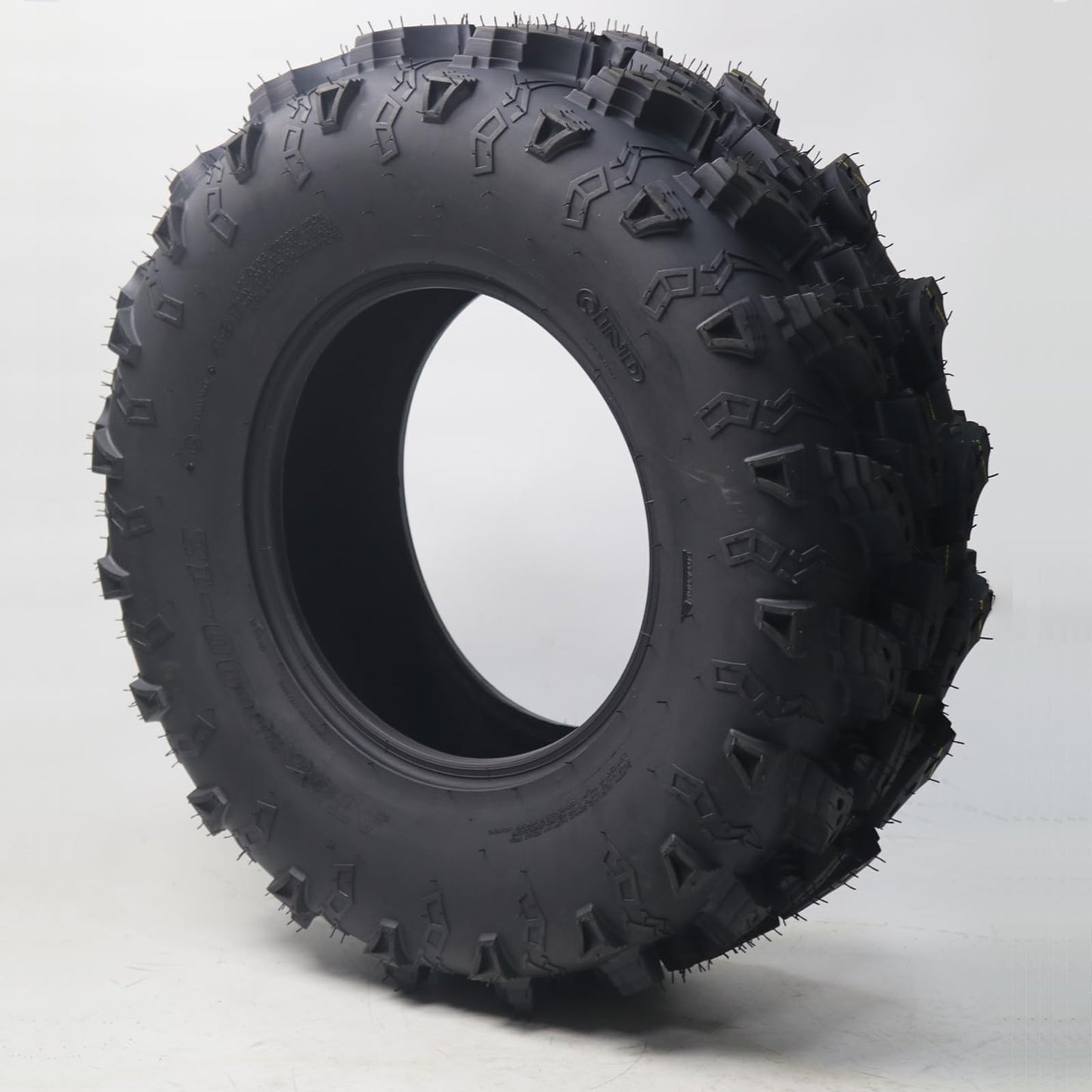 Garvee Set of 2 26x10-12 All Terrain ATV UTV Tires Tubeless 6-Ply Durable Sport Tires Aggressive Tread Mini Bike Fit Off-Road