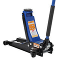 Garvee 3 Ton Low Profile Floor Jack, Professional Low Profile Hydraulic Jack, Heavy Duty Steel Racing Floor Jack with Dual Piston Quick Lift Pump,Lift Range 3"-19.5",Hydraulic Car Jack, Blue