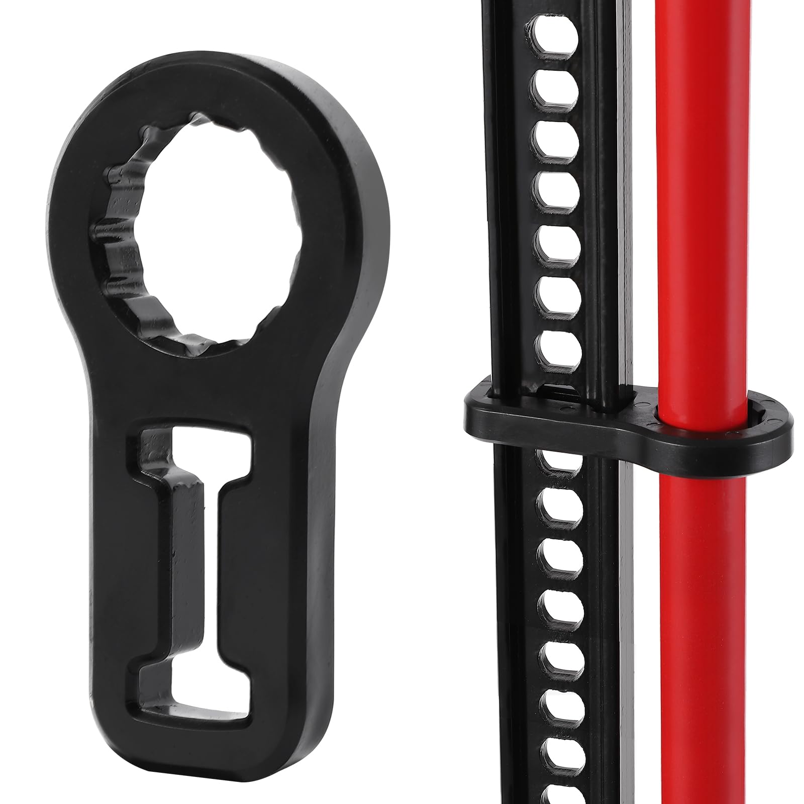 Garvee Hi-Lift Jack Handle Retainer Rubber Cover - Durable, Anti-Rust, Secure Fit, Easy Install - For Stability During Transport
