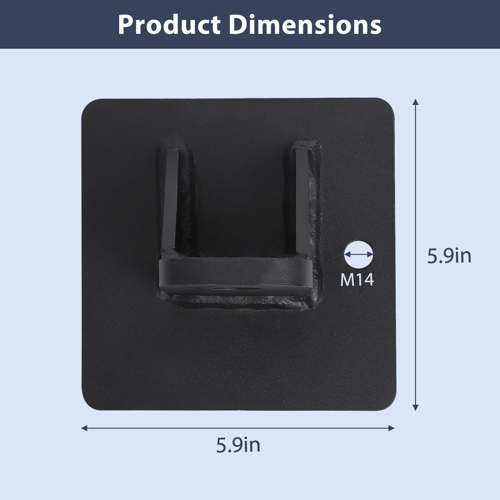 Garvee Two Category 1 Movable Connectors for Cat1 Attachment, Standard CAT 1 Attachment Connector Compatible for 4 in 1 Skid Steer Mount Plate & 3 Point Hitch Receiver