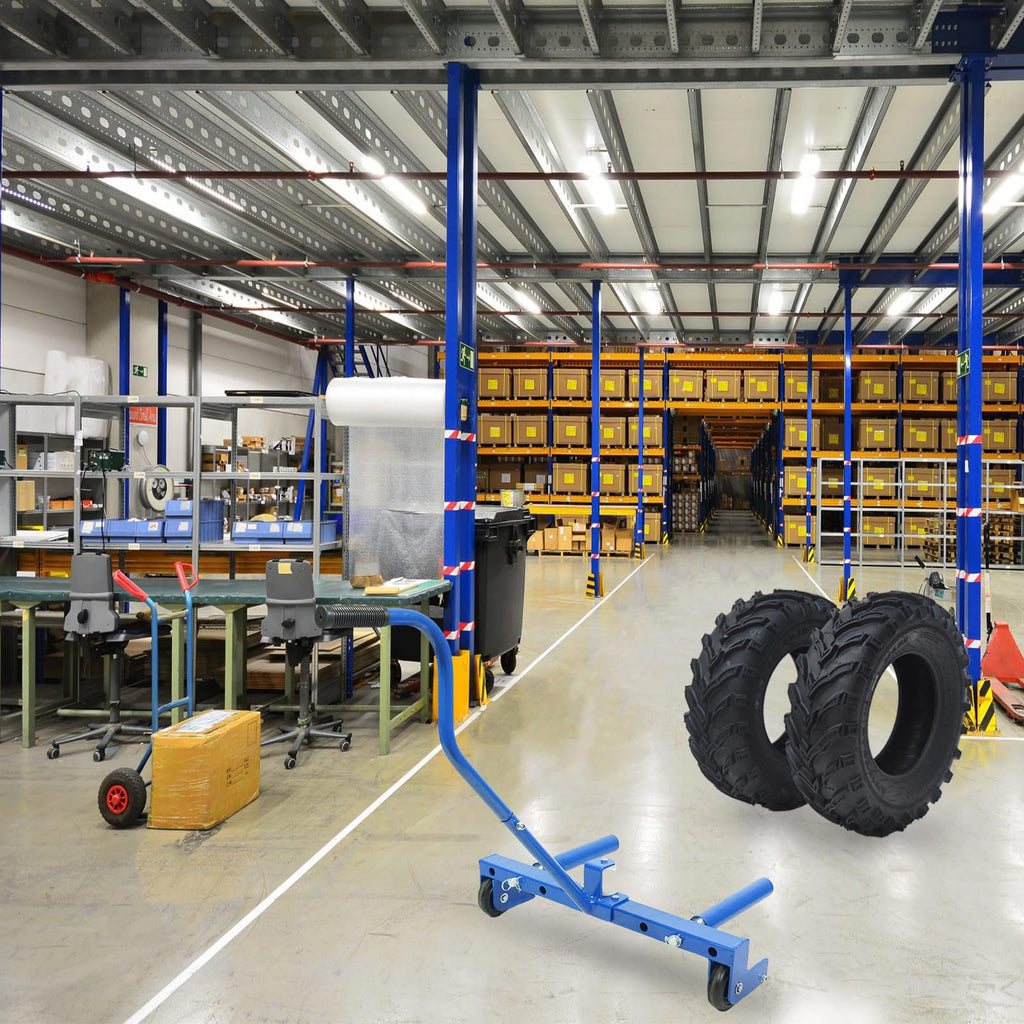 Garvee Heavy Duty Adjustable Tire Wheel Dolly for Workshop, Garage, 485 LBS Capacity, Tire  Moving Tool Dollies for Truck Car Vehicle Tire
