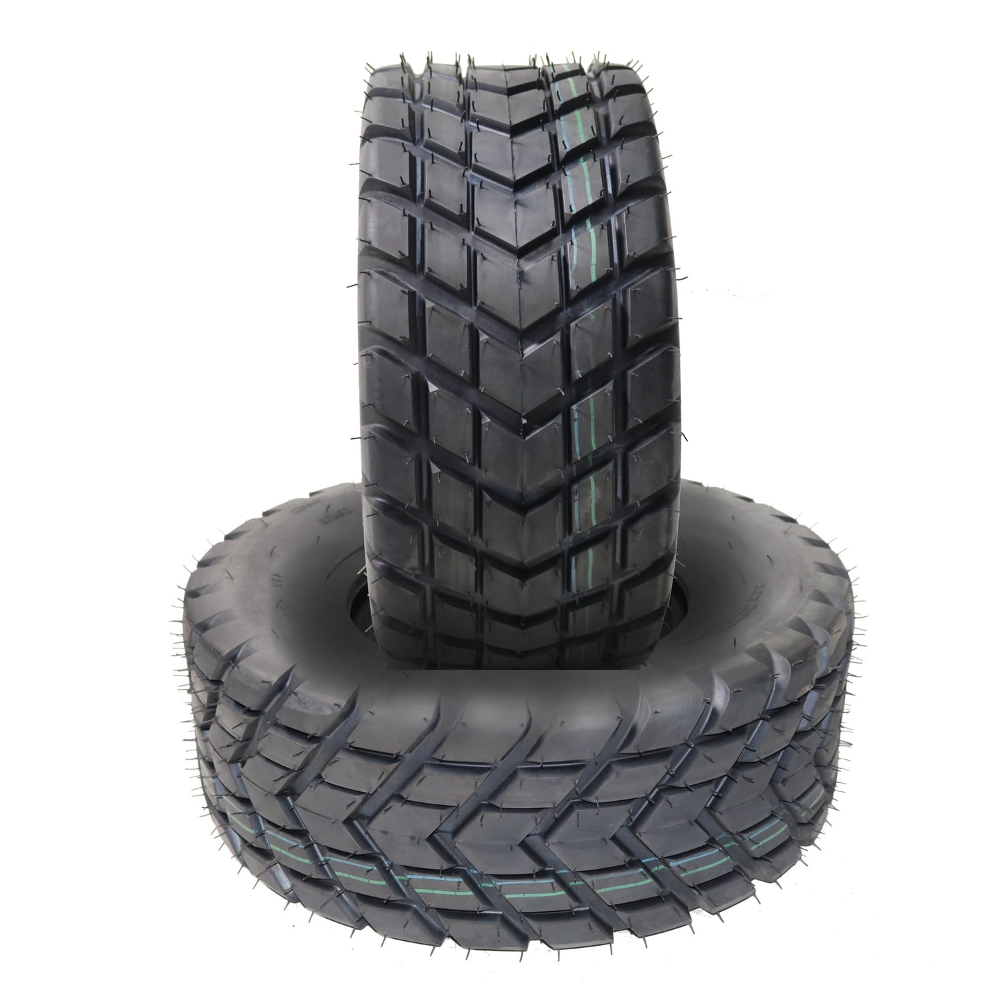 Garvee Set of 2 22x7-10 Mini Bike Tires All Terrain ATV UTV Tubeless 4 PR Durable Sport Tires Off-Road Go-Kart