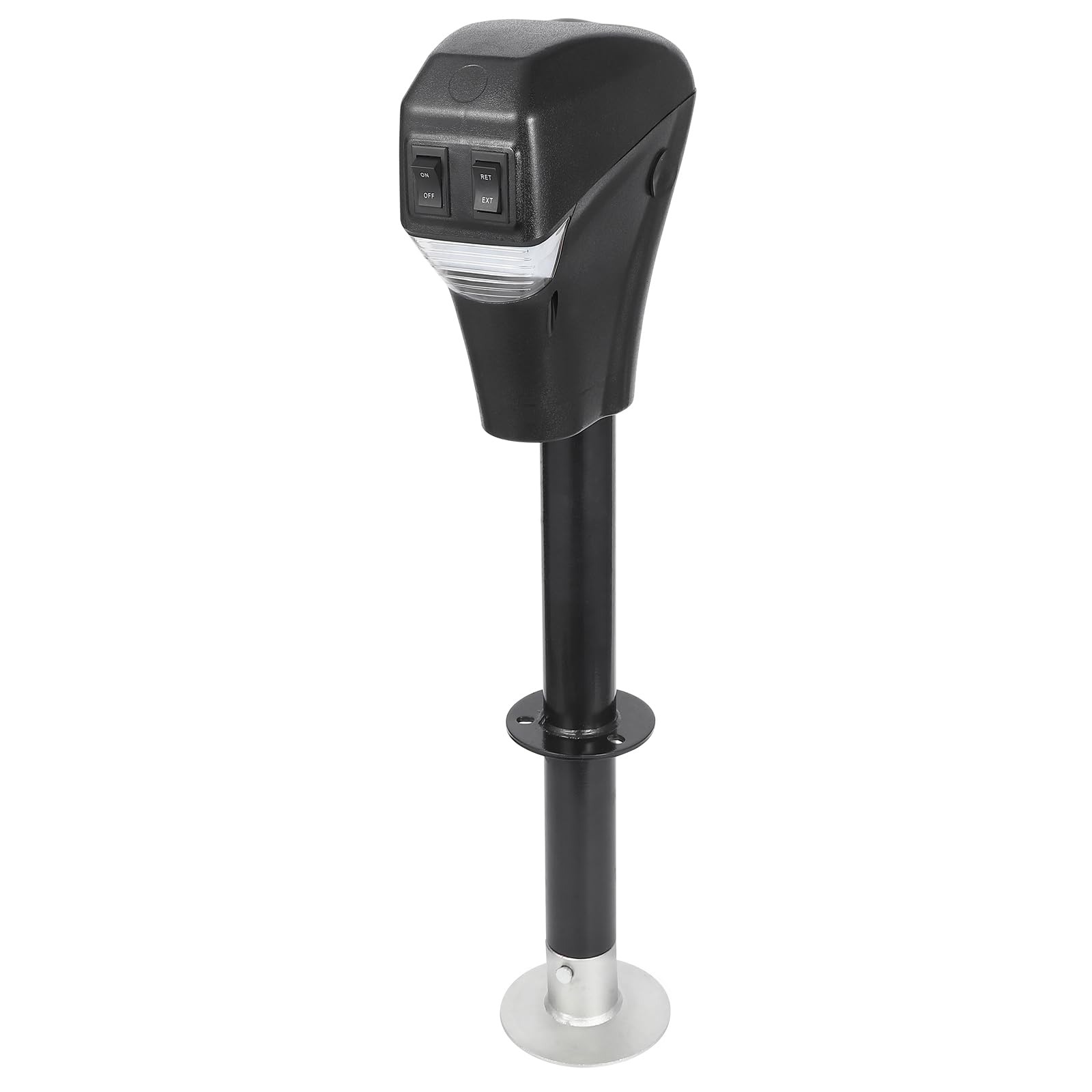 Garvee 3500lbs Electric Tongue Jack with 12V Motor & Circuit Breaker, Waterproof Cover, 18" Lift, 30 AMPs, Easy Install for A-Frame Trailers