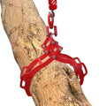 Garvee 32 Inch Log Lifting Tongs Heavy Duty Steel Grapple with 4 Claws, Corrosion Resistant, Orange, Industrial Use