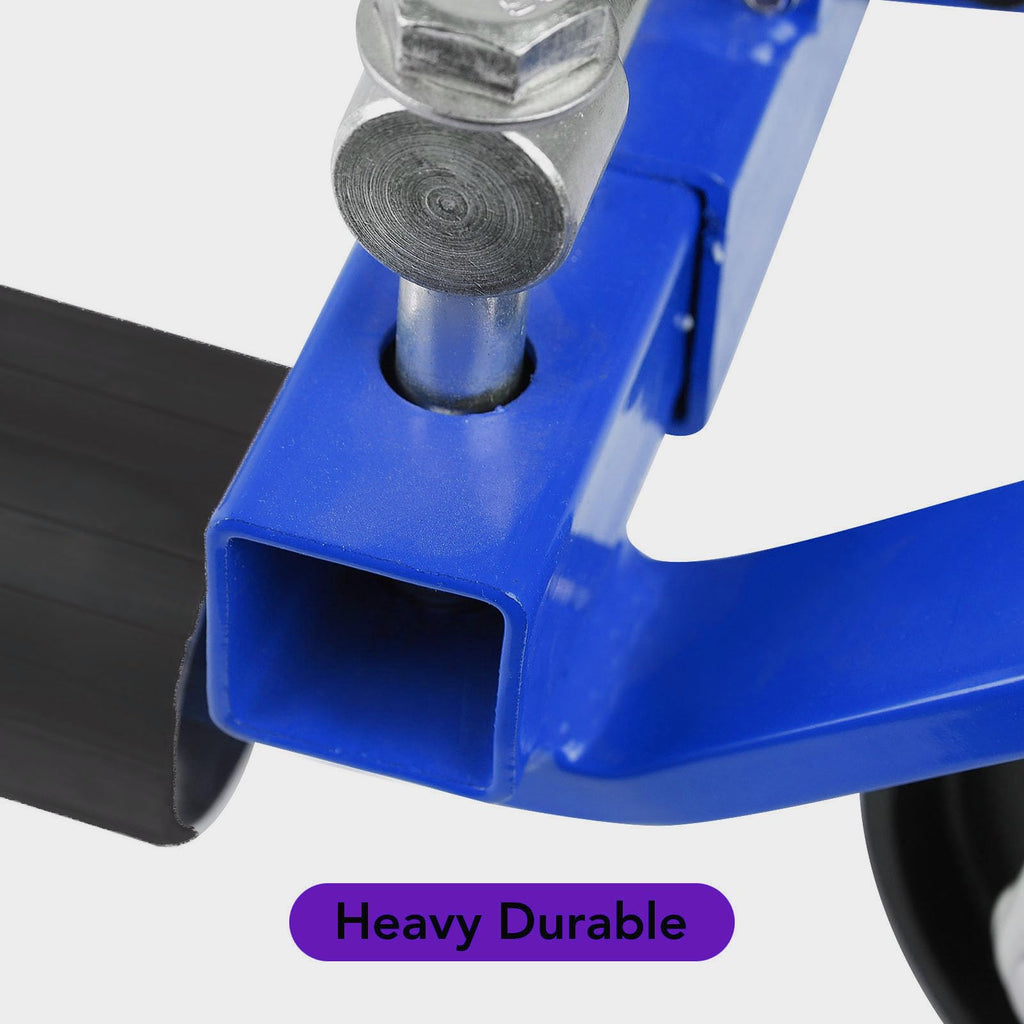 Garvee 1500Lbs Car Wheel Dolly Set 2-Pack – Hydraulic Tire Jack for Truck, RV & Trailer Positioning Blue
