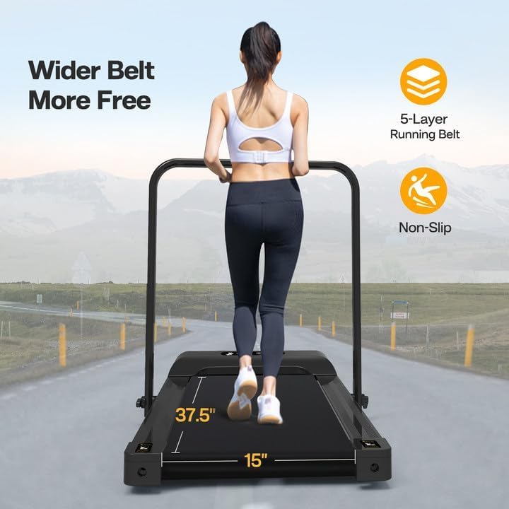 Garvee 2 in 1 Dog Treadmill with LED Display for, 2.5 Hp Foldable Pet Treadmill for Doggy Running Machine, Foldable Pet Pacer Treadmill Pad for Small and Medium Dogs Home Use, Blue